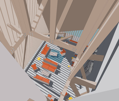 RIBA President's Medals Student Awards - Helsinki Archipelago Town Hall by Ness Lafoy