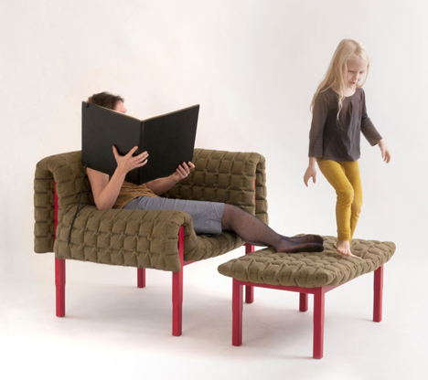 Ruché Armchair by Inga Sempé for Ligne Roset