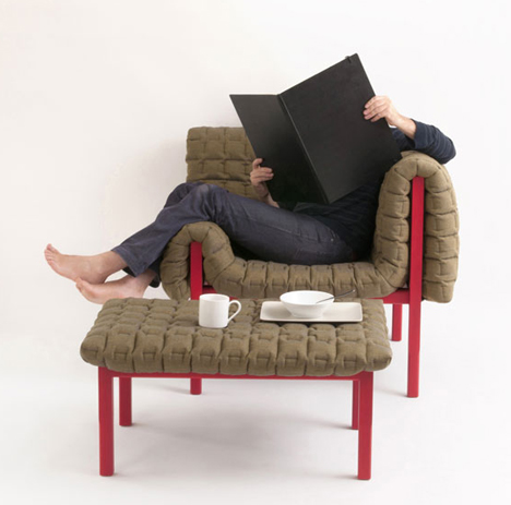 Ruché Armchair by Inga Sempé for Ligne Roset