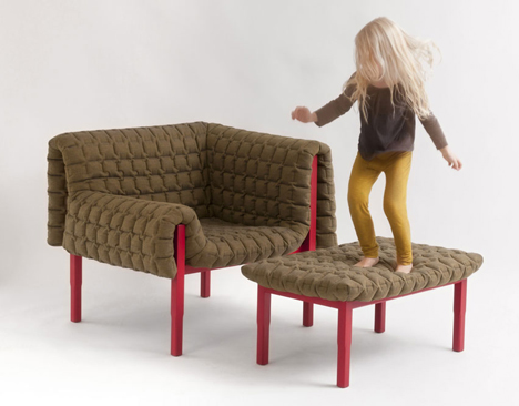 Ruché Armchair by Inga Sempé for Ligne Roset