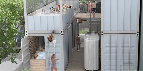 SOAK Urban bathhouse project San Francisco by Nell Waters and Rebar
