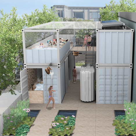 SOAK Urban bathhouse project San Francisco by Nell Waters and Rebar