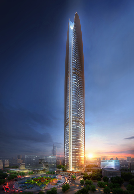 Pertamina Energy Tower by SOM is an Indonesian skyscraper that will harness wind power