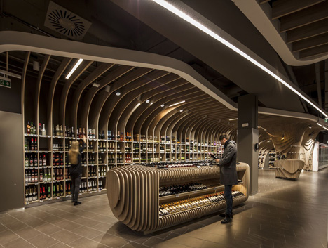 Spar supermarket in Budapest by LAB5 architects