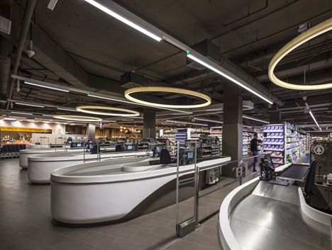 Spar supermarket in Budapest by LAB5 architects