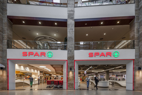 Spar supermarket in Budapest by LAB5 architects