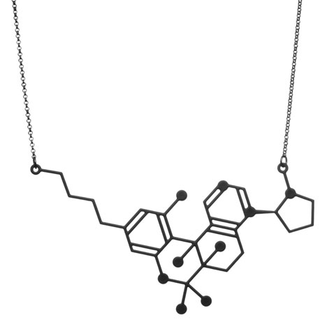Spliff necklace_Designer Drugs By Aroha Silhouettes_dezeen_22