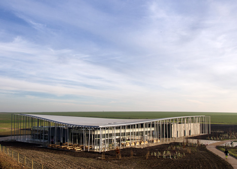 Stonehenge Visitor Centre by Denton Corker Marshall