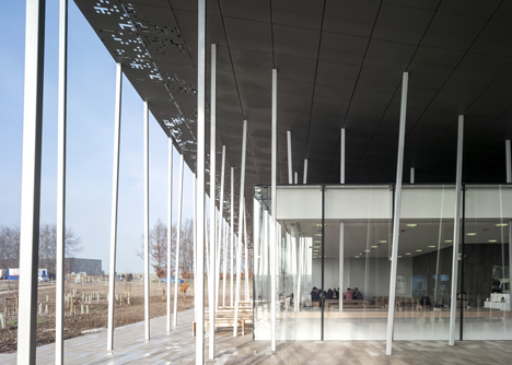 Stonehenge Visitor Centre by Denton Corker Marshall