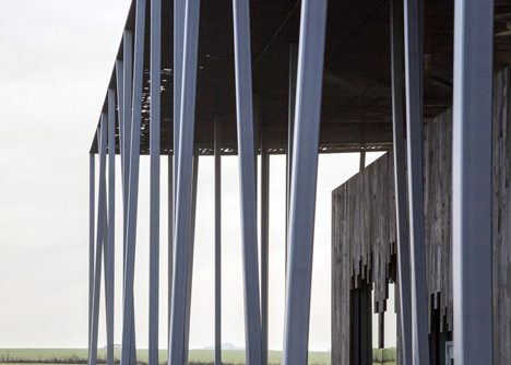Stonehenge Visitor Centre by Denton Corker Marshall