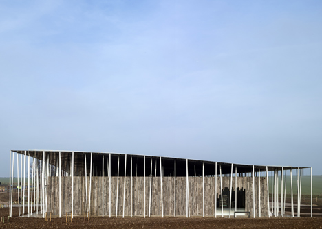 Stonehenge Visitor Centre by Denton Corker Marshall