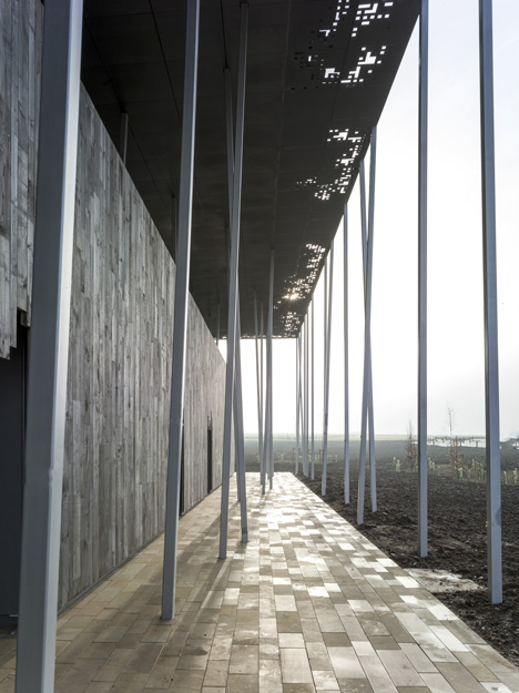 Stonehenge Visitor Centre by Denton Corker Marshall