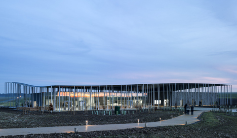 Stonehenge Visitor Centre by Denton Corker Marshall