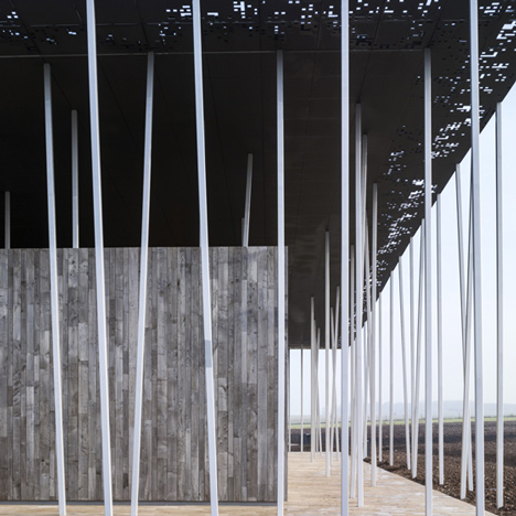 Stonehenge Visitor Centre by Denton Corker Marshall