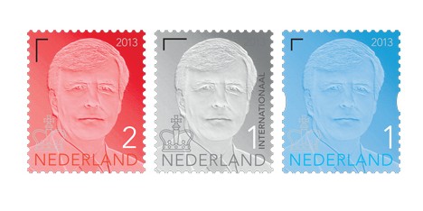 Studio Job designs postage stamp for the new Dutch king Willem-Alexander