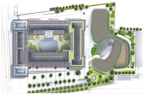 Tertiary campus IN/OUT in Boulogne Billancourt by Jouin Manku