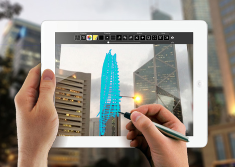 Trace 2 app by The Morpholio Project_dezeen_1
