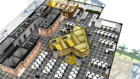 Walmart.com office in Brazil by Estudio Guto Requena