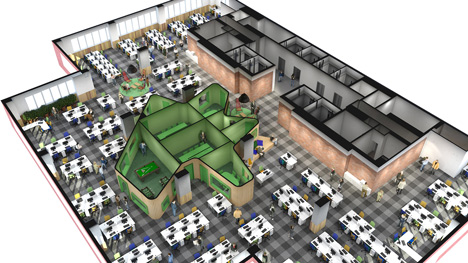 Walmart.com office in Brazil by Estudio Guto Requena