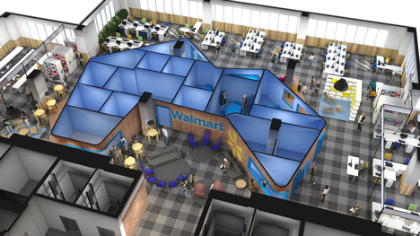 Walmart.com office in Brazil by Estudio Guto Requena