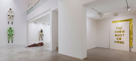 We cant go home again exhibition by Didier Faustino_dezeen_4