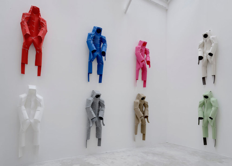 We cant go home again exhibition by Didier Faustino_dezeen_7