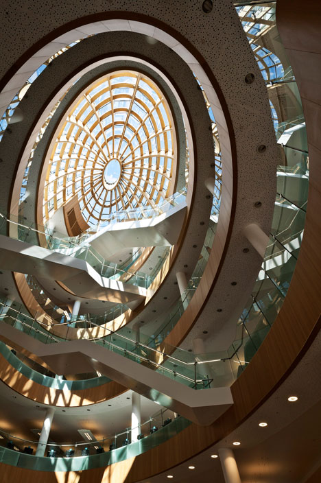 Interior: Liverpool Central Library by Austin-Smith:Lord - photographed by Keith Hunter