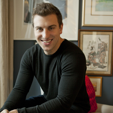 Airbnb founder Brian Chesky portrait
