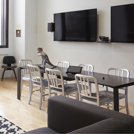 Airbnb removes knockoff Emeco Navy Chairs from new headquarters