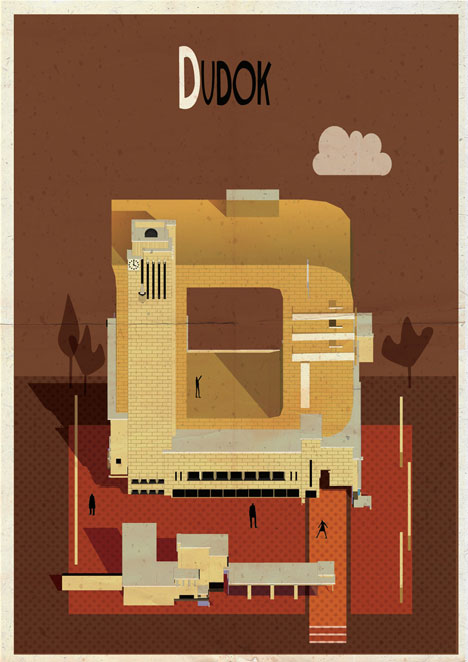 Archibet alphabet of architects by Federico Babina