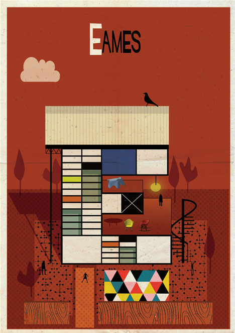 Archibet alphabet of architects by Federico Babina