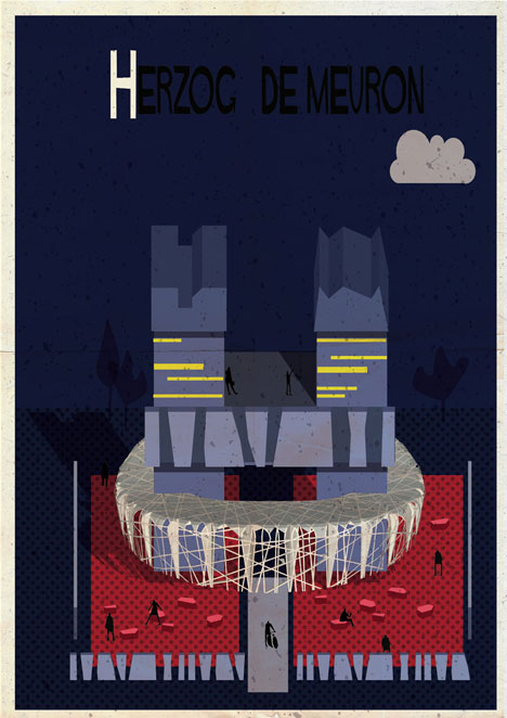 Archibet alphabet of architects by Federico Babina