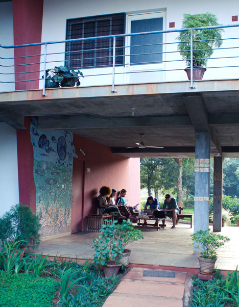 Auroville students