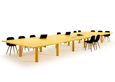 Claesson Koivisto Rune unveils Xtra Large modular table for Offecct