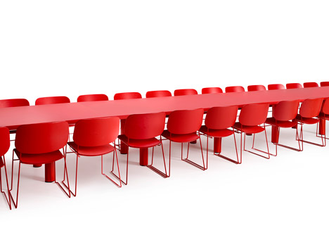 Claesson Koivisto Rune unveils Xtra Large modular table for Offecct