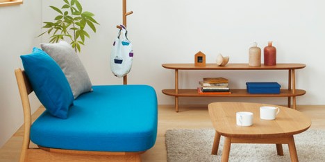 Cobrina wooden furniture collection by Torafu Architects