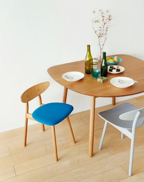 Cobrina wooden furniture collection by Torafu Architects