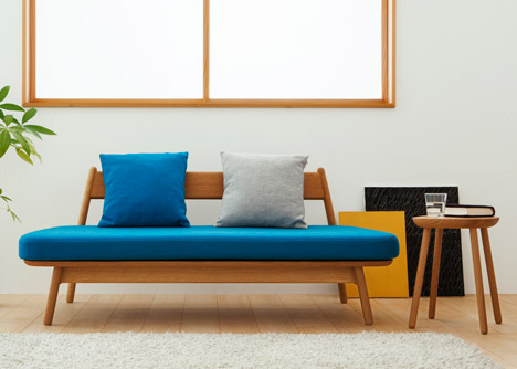 Cobrina wooden furniture collection by Torafu Architects
