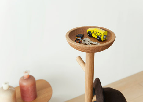 Cobrina wooden furniture collection by Torafu Architects