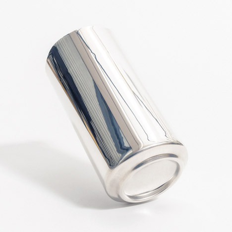 Coca-Cola aluminium drinks can for BarberOsgerby In The Making exhibition at London Design Museum
