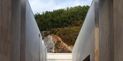 Concrete necropolis by Andrea Dragoni contains public plazas and site-specific artworks