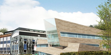Libeskind unveils timber-clad physics centre for Durham University