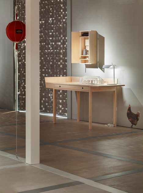 Das Haus 2014 house of the future concept by Louise Campbell at imm cologne