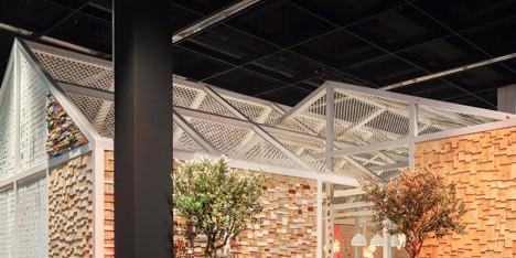Das Haus 2014 house of the future concept by Louise Campbell at imm cologne
