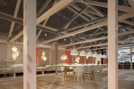 Das Haus 2014 house of the future concept by Louise Campbell at imm cologne