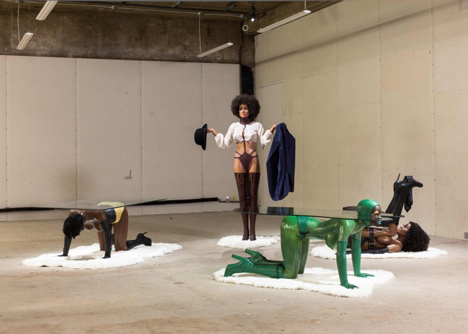 Russian gallerist sparks race row over "overtly degrading" chair