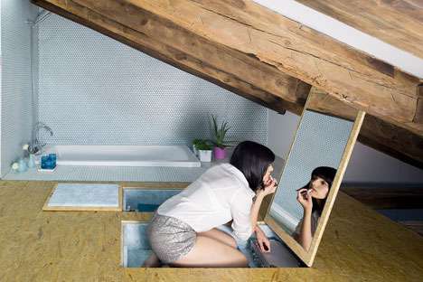 Day-in-the-life movie follows the resident of an apartment with moving walls and secret furniture