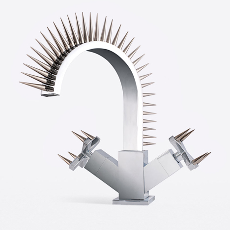 Dominic Wilcox's Variations on Normal products displayed in Selfridges' window