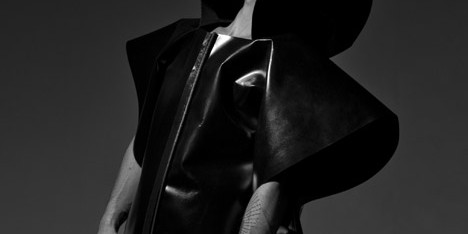 Dystopian Brutalist Outerwear by Martijn Van Strien