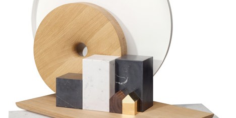 E15 unveils wood and marble home accessory collection